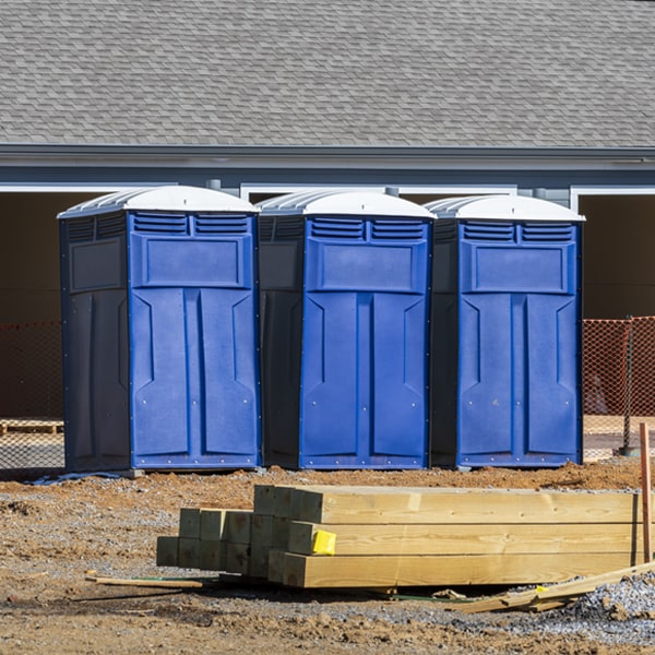 how do you ensure the portable toilets are secure and safe from vandalism during an event in Salmon Creek